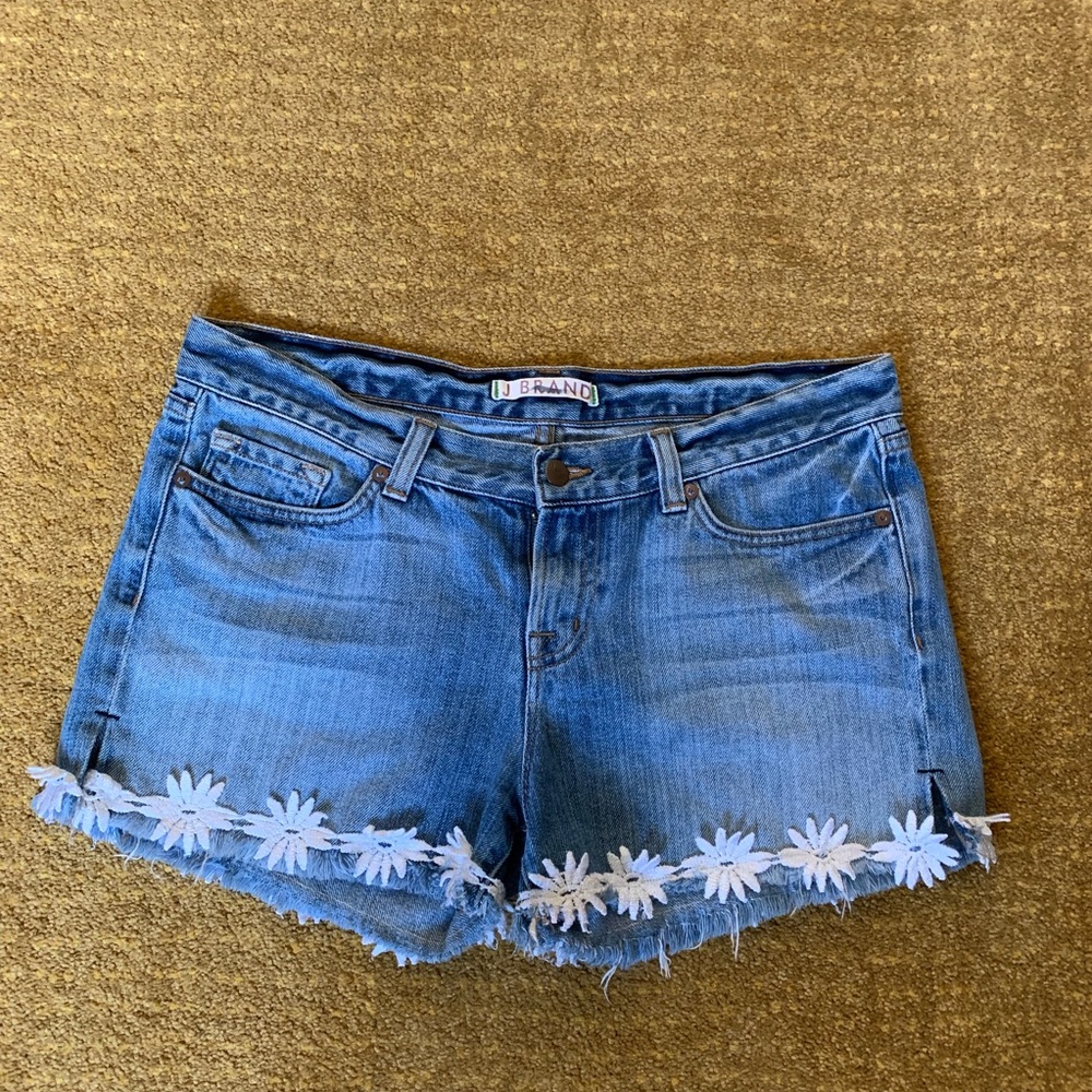 J BRAND Cut Off Denim Shorts
